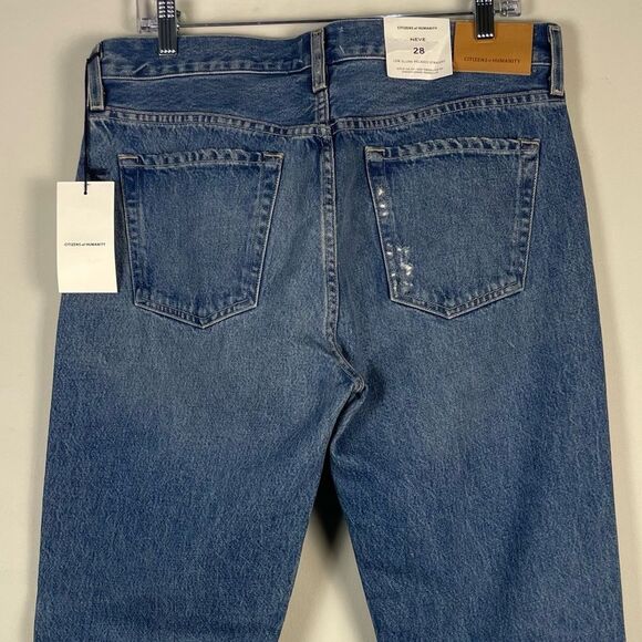 Citizens of Humanity Neve Jeans Low Slung Relaxed Straight Size 28 NEW Oasis - Picture 9 of 12